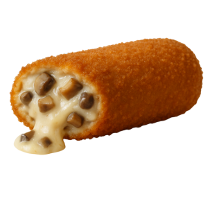 croqueta setas y queso